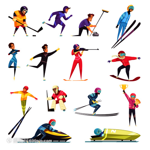 冰雪趣味 滑雪、滑板与滑冰的孤影之美